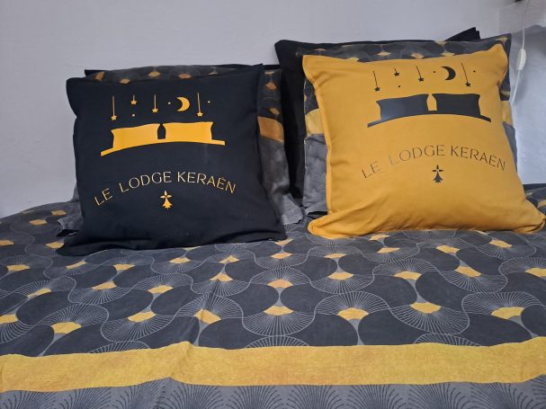 Les coussins chartés Lodge Keraën 